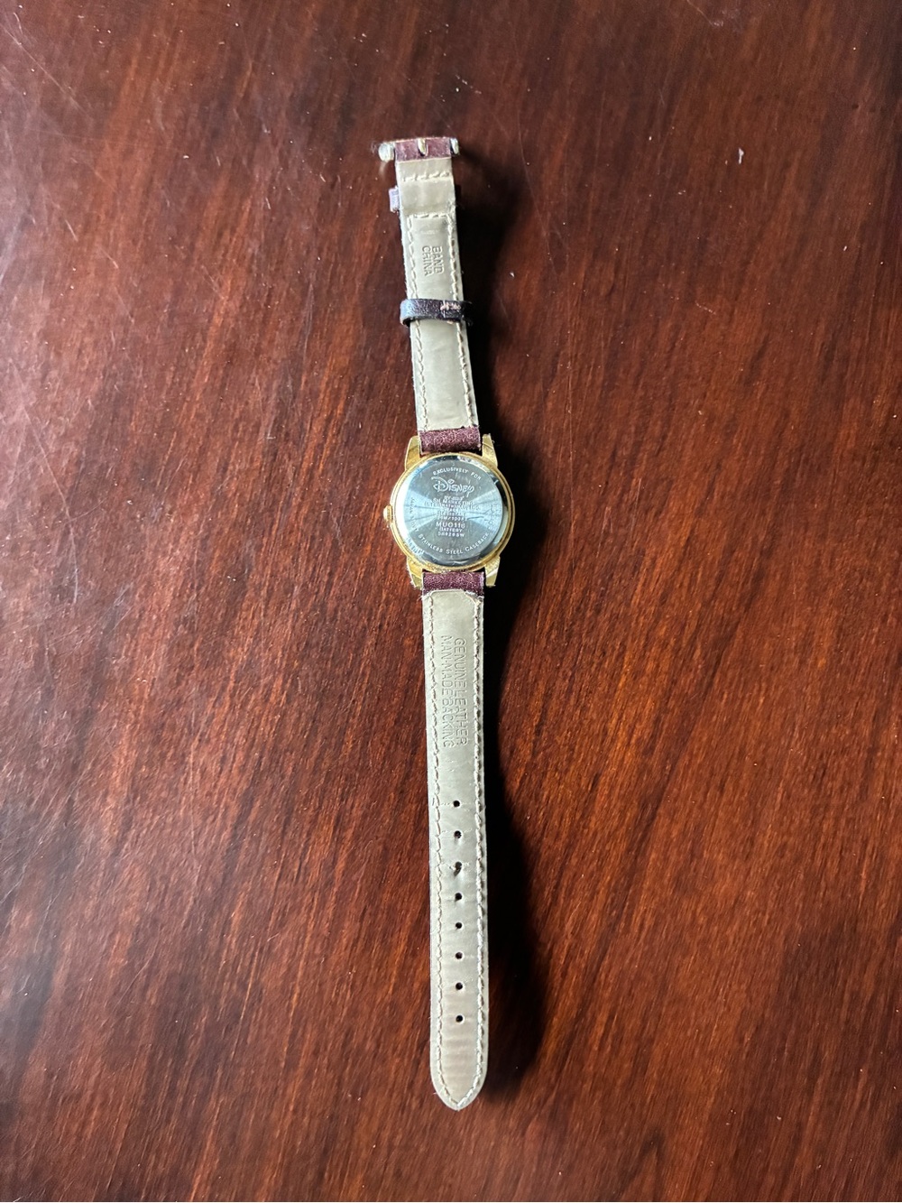 Good Condition! Disney Winnie the Pooh Gold and Brown Character Watch - Picture 4 of 6